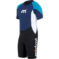 Mistral Zephyr 2 Mm Kortermet Shorty Med Glidelås Bak
