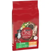 Purina One Medium/Maxi Active Kylling - 7 kg