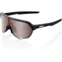 100% 100 prosent S2 HiPER Mirror Lens Soft Tact Juodas
