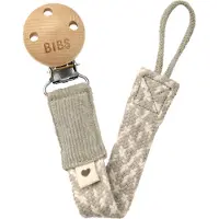 BIBS Smokkesnor - Flette - Sand/Ivory - - OneSize - Smokkebånd