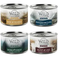 Wild Freedom Instinctive tilleggsfôr 6 x 140 g - Misty Mountains blandet pakke