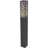 QAZQA Moderne utendørs stolpe svart 90 cm IP44 - Nicole