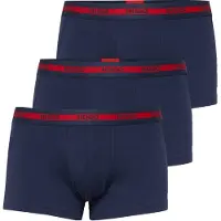 HUGO for man. 50492375 3 Pack of Triplet Planet navy boxer shorts (L), Homewear, Cotton