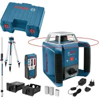 Bosch Professional Set Grl 400 H Professional+lr 1+bt 170 Hd+ Gr 240 Roterende Lasernivå