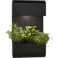 PR Home Planta utendørs vegglampe m blomsterpotte