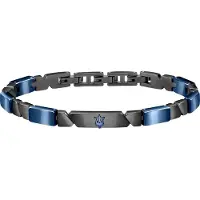 Maserati Blue Ceramic 22 Cm Armbånd