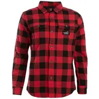 Arrak Outdoor Outdoor Flannel insulated shirt W Red/black 3XL