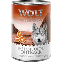 Wolf of Wilderness "Triple Taste" 6 x 400 g - Triple Taste The Outback