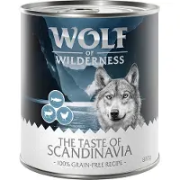 Wolf of Wilderness "Triple Taste" 6 x 800 g - Triple Taste Scandinavia