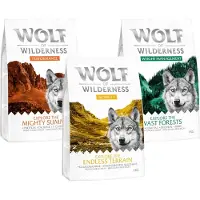 Wolf of Wilderness "Explore The Mighty Summit" Performance - kornfri - Sparepakke: 5 x 1 kg