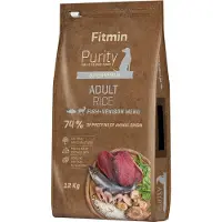 Fitmin Dog Purity Adult Rice, fisk med hjort - 12 kg