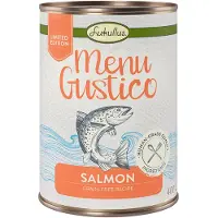 Lukullus Økonomipakke "Menu Gustico" 12 x 400 g - Laks med gulrot, lusern og spinat