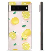 Mtp Products Google Pixel 6 TPU-deksel - Sitronmønster