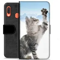 Mtp Products Samsung Galaxy A20e Premium Lommebok-deksel - Kat