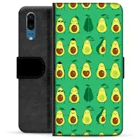 Mtp Products Huawei P20 Premium Lommebok-deksel - Avokadomønster