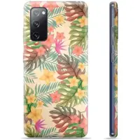 Mtp Products Samsung Galaxy S20 FE TPU-deksel - Rosa Blomster
