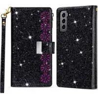 Mtp Products Starlight Series Samsung Galaxy S22 5G Lommebok-deksel - Svart
