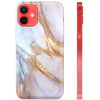 Mtp Products iPhone 12 mini TPU-deksel - Elegant Marmor