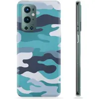 Mtp Products OnePlus 9 Pro TPU-deksel - Blå Kamuflasje