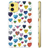 Mtp Products iPhone 11 TPU-deksel - Hjerter