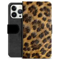 Mtp Products iPhone 13 Pro Premium Lommebok-deksel - Leopard