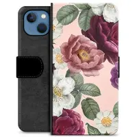 Mtp Products iPhone 13 Premium Lommebok-deksel - Romantiske Blomster