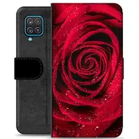 Mtp Products Samsung Galaxy A12 Premium Lommebok-deksel - Rose