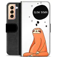 Mtp Products Samsung Galaxy S21+ 5G Premium Lommebok-deksel - Slow Down