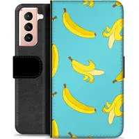 Mtp Products Samsung Galaxy S21 5G Premium Lommebok-deksel - Bananer
