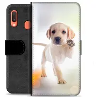Mtp Products Samsung Galaxy A20e Premium Lommebok-deksel - Hund