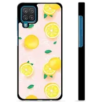 Mtp Products Samsung Galaxy A12 Beskyttelsesdeksel - Sitronmønster