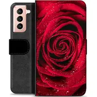 Mtp Products Samsung Galaxy S21 5G Premium Lommebok-deksel - Rose