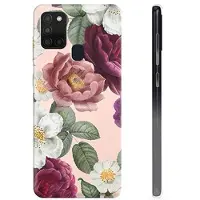 Mtp Products Samsung Galaxy A21s TPU-deksel - Romantiske Blomster