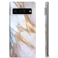 Mtp Products Google Pixel 6 Pro TPU-deksel - Elegant Marmor