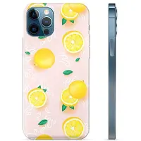 Mtp Products iPhone 12 Pro TPU-deksel - Sitronmønster