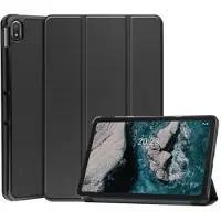 Mtp Products Tri-Fold Series Nokia T20 Smart Folio-etui - Svart
