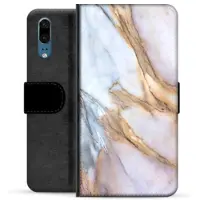 Mtp Products Huawei P20 Premium Lommebok-deksel - Elegant Marmor