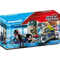 Playmobil City Action - Politimotorsykkel: F... - 70572 - 32 Del - - OneSize - Leketøy