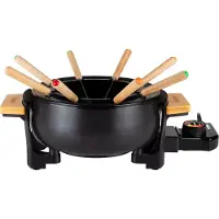 Tristar FO-1108, 8 person(er), 1,5 l, Sort, Rund, Rustfritt stål, Rotasjon