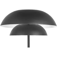 LUCANDE gulvlampe Kellina, 151 cm, svart, metall, E27