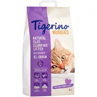 Tigerino Nuggies XL-Grain kattesand med babypulverduft 14l - Økonomipakke 2 x 14 l