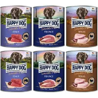 Happy Dog Pure 6 x 800 g - Blandet Sensible Pure
