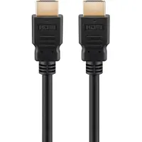 Goobay HDMI 2.1 Kabel med Ethernet - 1m - Svart