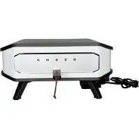 Cozze 17" el-pizzaovn med pizzastein og frontdør 230V/2200W