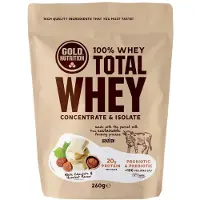 Gold Nutrition Total Myseprotein Hvit Sjokolade Og Hasselnøtt 260g