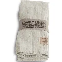 Fyrklövern Lovely Linen Lovely serviett 45 x 45 cm 4-pk, Light Grey