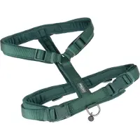 Nomad Tales Blush sele, smaragd - Str XS: 34 - 49 cm Brystomfang, B 15 mm