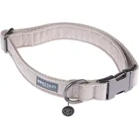 Nomad Tales Blush halsbånd, beige - Str S: 30 - 46 cm Halsomfang, B 15 mm