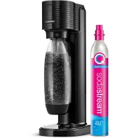 SodaStream Gaia brusmaskin, 1 L flaske, svart
