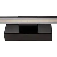 MCJ LED-vegglampe Miroir 80 cm svart 4000K